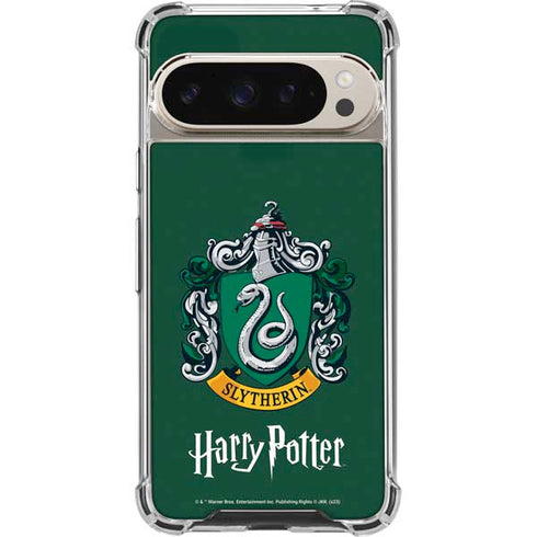 Wizarding World Harry Potter Slytherin House Crest Pixel 9/9 Pro Clear Case